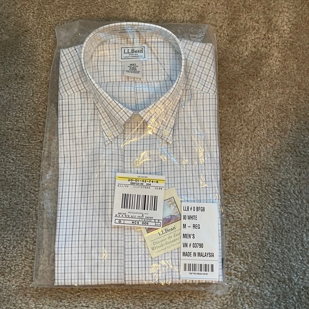 LL Bean men’s long sleeve shirt